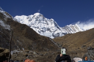 Vista sull'Annapurna